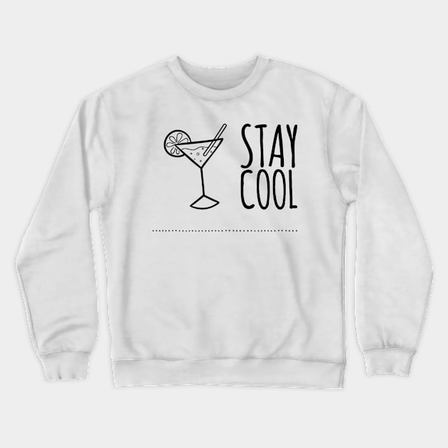 stay cool Crewneck Sweatshirt by HSMdesign